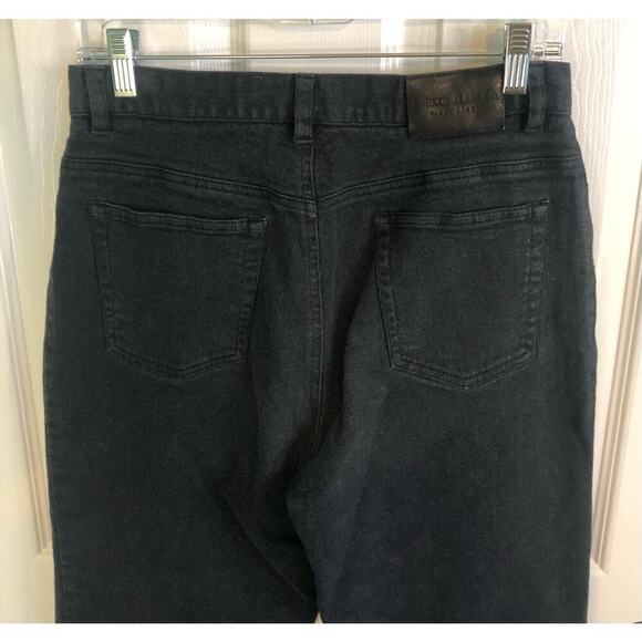 Lauren Jeans Co. Ralph Lauren Black Jeans Size 10 Straight Leg High Waisted Jean - Picture 6 of 7